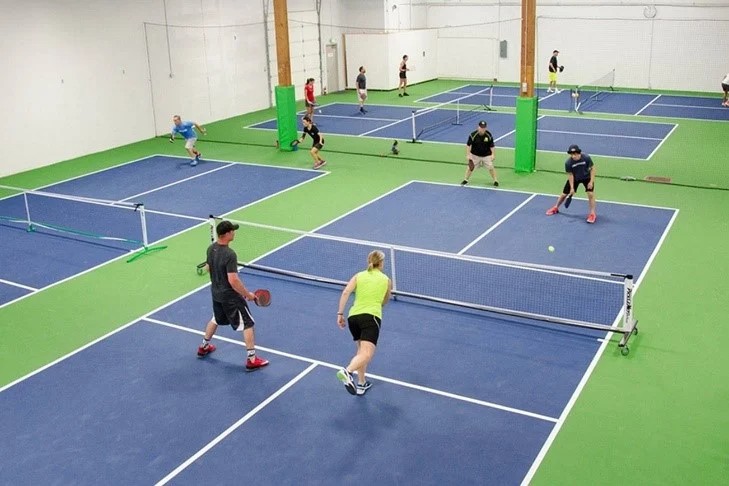 Thi công sân pickleball