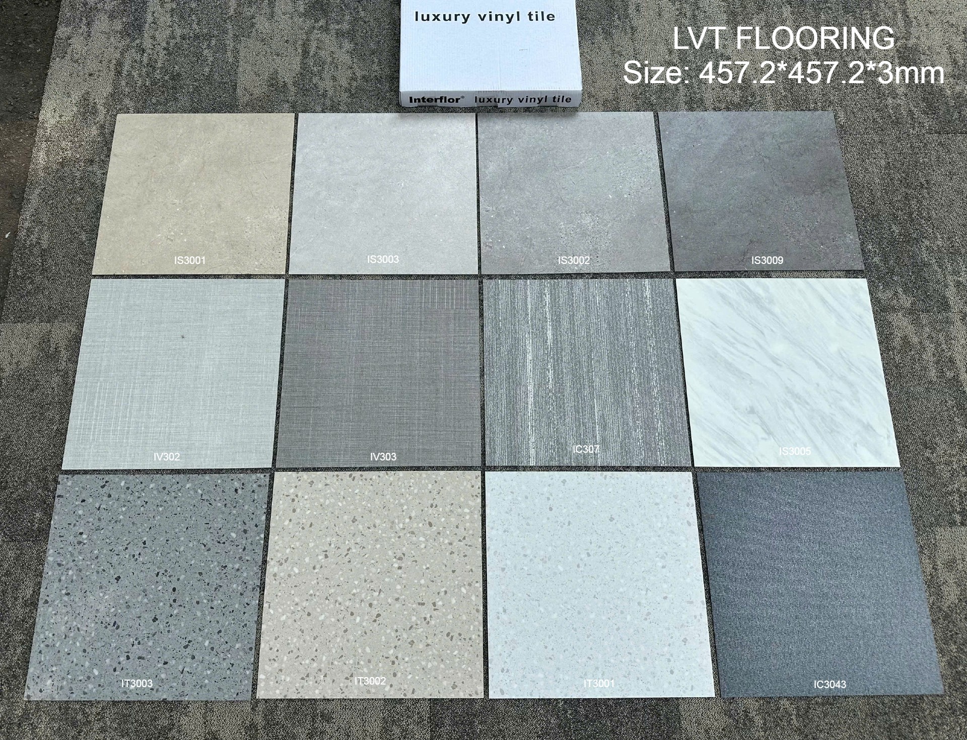 sàn nhựa vinyl terrazzo dán keo 3li 