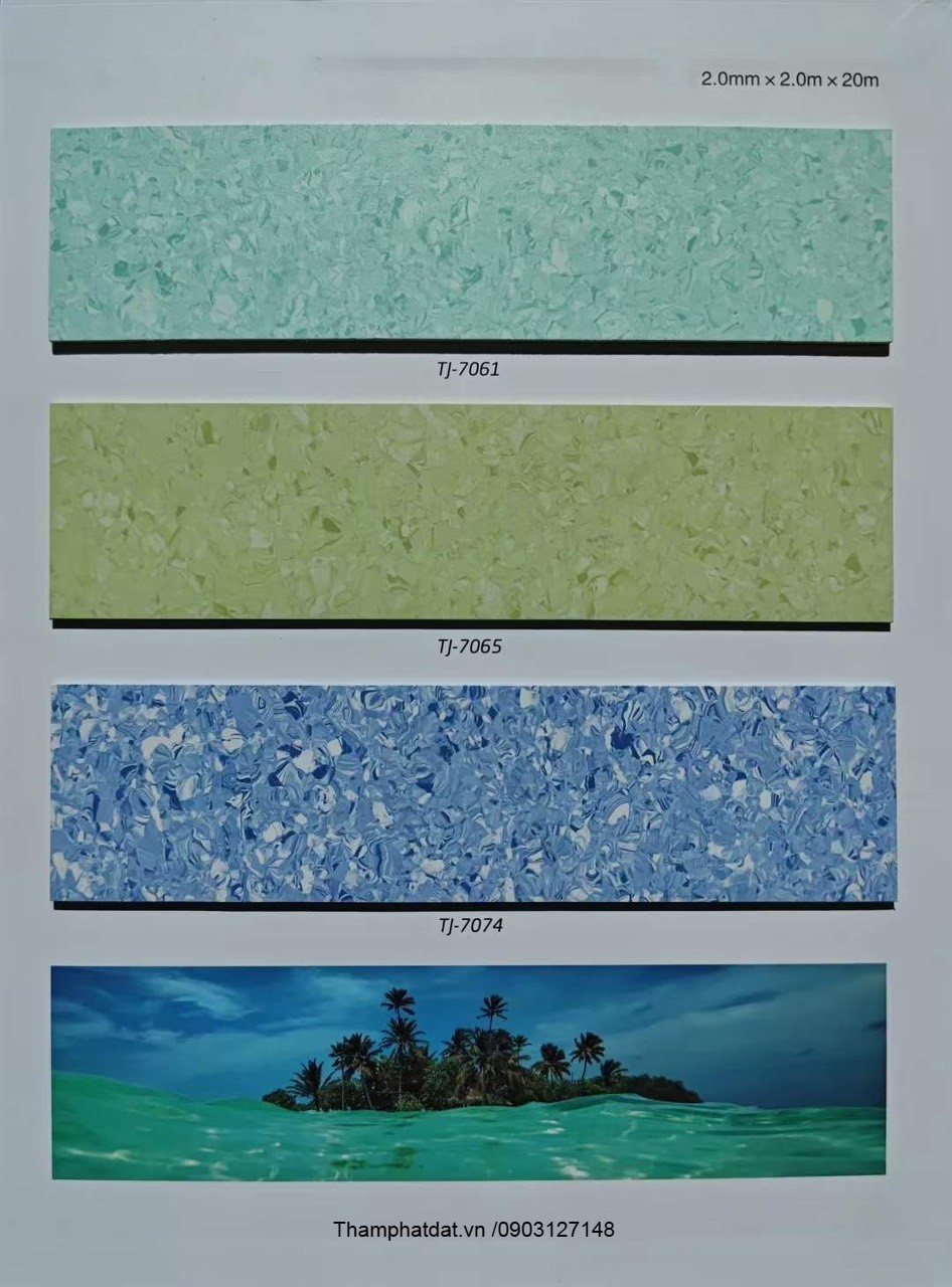 sàn vinyl kháng khuẩn 7074