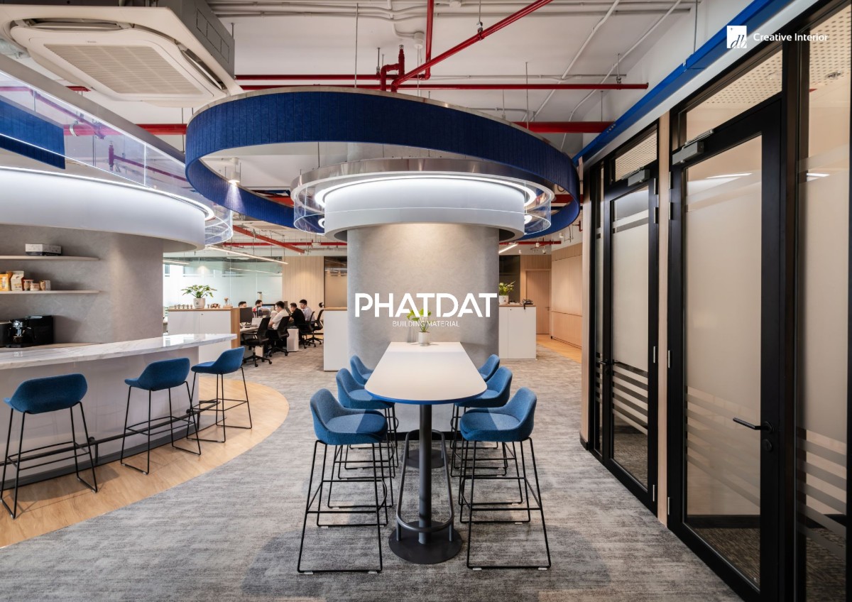 sàn thảm vinyl giả gỗ văn phòng thamphatdat Vn saigon