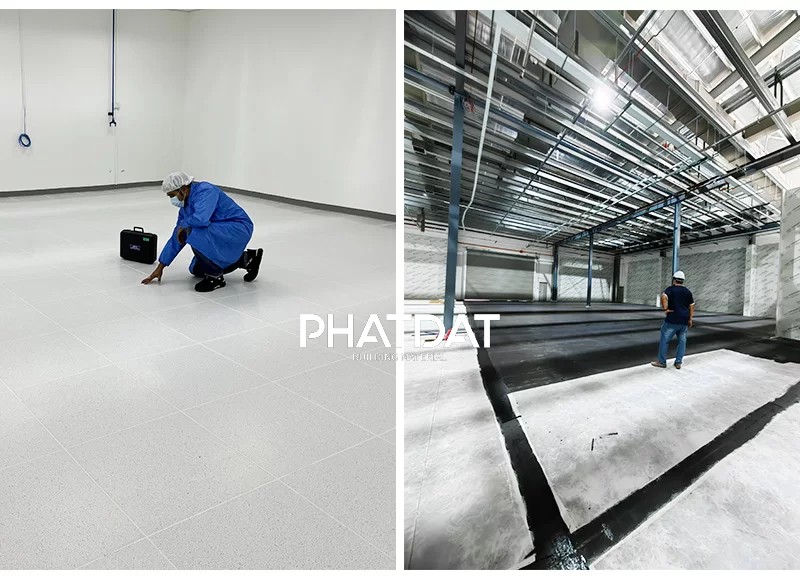 sàn tĩnh điện huajing floor thamphatdat